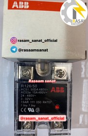 تصویر SSR 50DA ABB تک فاز 