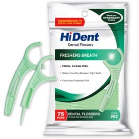 تصویر نخ دندان کمانی های دنت Hi Dent مدل Freshens 450 