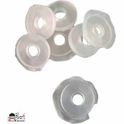 تصویر واشر پلاستیکی پیچ دستگیره رنگ شیشه ایی 