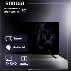 تصویر تلویزیون ال ای دی هوشمند 50 اینچ اسنوا مدل SSD-50SK650UDI Snowa SSD-50SK650UDI Smart LED TV 50 Inch