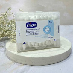 تصویر گوش پاک کن 90 عددی محافظ دار چیکو chicco Cotton Swab code:134410