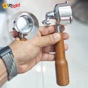 تصویر پرتافیلتر ناودونی دسته چوبی یونیک پرسو سایز 51 