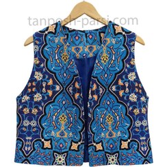 تصویر جلیقه - وست زنانه طرح باغستان Women Vest Baghestan