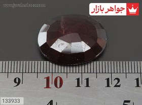 تصویر نگین یاقوت آفریقایی قرمز شیک کد 133933 