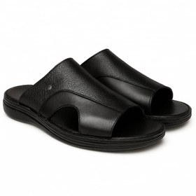 تصویر دمپایی مردانه مدل A22 - قهوه ای - 41 