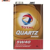 تصویر روغن موتور توتال Quartz 9000 ۴ لیتری ۵W40 SN 