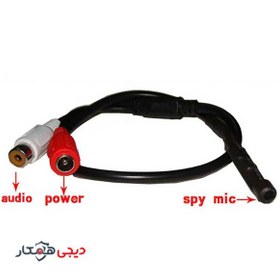 تصویر میکروفون دوربین مداربسته ذغالی coal cctv microphone