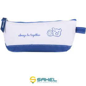 تصویر جا مدادی زیپی پاپکو کتان 