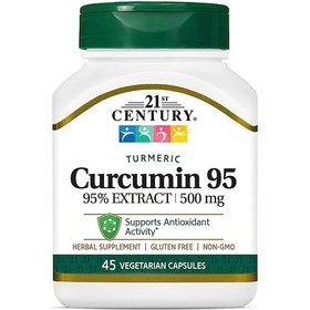 تصویر کورکومین ۹۵ سنتری۲۱ 21st Century Curcumin 95