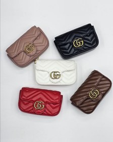 تصویر کیف دوشی چرم گوچی Gucci Marmont