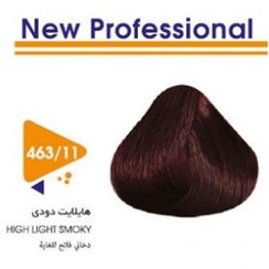 تصویر رنگ مو ویتامول 463.11 رنگ هایلایت دودی Vitamol Hair Color