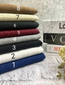 تصویر شال کنفی‌ دور ریش 