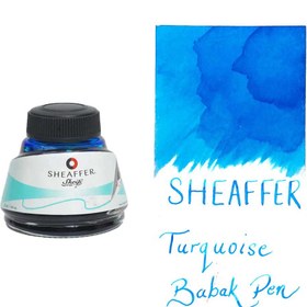 تصویر جوهر خودنویس شیفر فیروزه ای SHEAFFER turquoise 