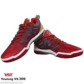 تصویر کفش بدمینتون مدل VENSON Youlong VS 300-Red 