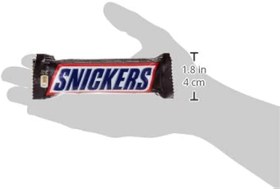 تصویر شکلات تخته ای اصلی اسنیکرز ۴۵ گرم ۲۰ عددی Snickers