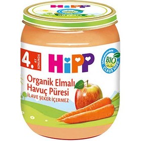 تصویر پوره ارگانیک با طعم سیب و هویج هیپ Hipp ا hipp organic apple and carrot code:64097 hipp organic apple and carrot code:64097