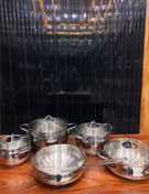 تصویر ست قابلمه کرکماز استیل اصل A1800