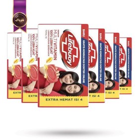 تصویر 6 بسته صابون آنتی باکتریال لایف بوی lifebuoy مدل مولتی ویتامین 10 multivitamin total پک 4تایی 