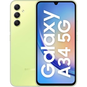 تصویر گوشی سامسونگ مدل Galaxy A34 5G حافظه 128 و رم 6 گیگابایت - ویتنام- گلکسی آ 34 - سبز 
