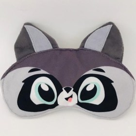 تصویر چشم بند چاپی راکون 