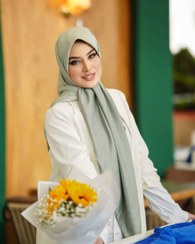 تصویر روسری ژاکارد اعلا دور چرخ دوز 