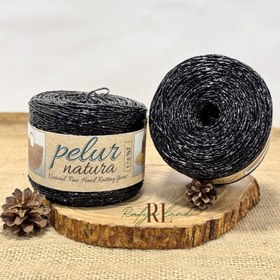 تصویر رافیا براق مشکی 