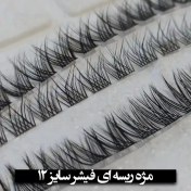 تصویر مژه فیشر سایز ۱۲ قیمت و خرید آنلاین 