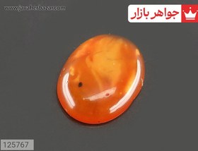 تصویر نگین کهربا بولونی لهستان ریز اصل کد 125767 