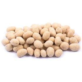 تصویر مغز بادام زمینی روکش دار چیزبرگر 