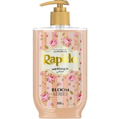 تصویر مايع دستشویی صدفی گلبهی راپیدو سری بلوم 