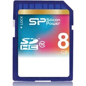 تصویر کارت حافظه سيليکون پاور Silicon Power 8GB SDHC Class 10 