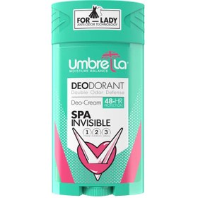 تصویر استیک ضد تعریق زنانه آمبرلا مدل اسنو حجم 90 میلی لیتر Umbrella Snow Deodorant Cream for Women 90ml