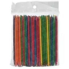 تصویر عقب زن چوبی رنگی 