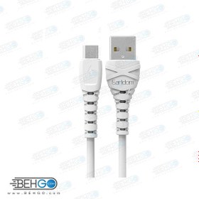 تصویر کابل تبدیل USB به MicroUSB ارلدام مدل EC-132M طول 0.2 متر 
