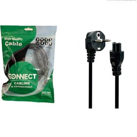 تصویر کابل برق لپ تاپ conect 