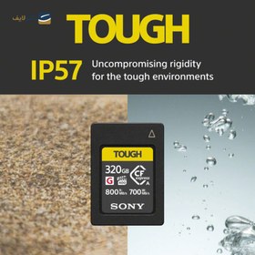 تصویر کارت حافظه CFEXPRESS Type A سونی مدل Tough ظرفیت 320 گیگابایت Sony CFEXPRESS Type A Tough - 320GB