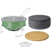 تصویر باربیکیو ایکیا مدل IKEA STRANDÖN رنگ سبز زغالی تحویل 29 روزه IKEA STRANDÖN Barbecue