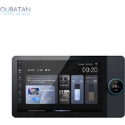 تصویر تاچ پنل و آمپلی فایر ۷ اینچ ۸ خروجی ۲ زون و هاب زیگبی مدل All in One 7_8 