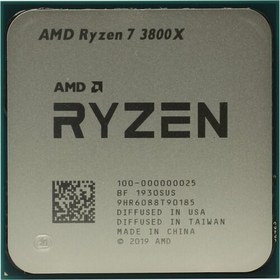 تصویر پردازنده RYZEN 7 3800X (استوک) به همراه فن ARGB 