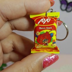 تصویر جاسوییچی مینیاتوری خوراکی ها - اسنک مزمز 
