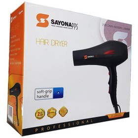 تصویر سشوار حرفه ای سایونا مدل SY-1200 Saiona professional hair dryer model SY-1200