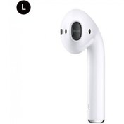 تصویر هدفون بی‌ سیم اپل مدل AirPods 2 گوش چپ اوپن باکس 