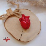 تصویر جاسوئیچی قلب آناتومی با خمیر پلیمری 