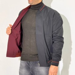 تصویر کاپشن دو رو سانتانا سایز ۲XL 