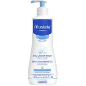 تصویر ژل شستشوی سر و بدن کودک درموکلینزینگ mustela 