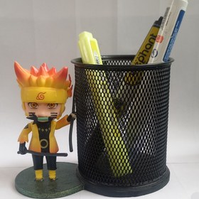 تصویر جای مداد وخودکار رومیزی - صورتی Pen hoolder