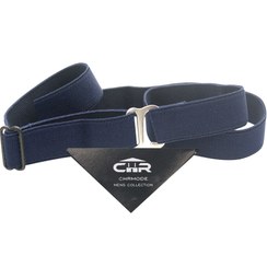 تصویر هولدر پیراهن کمربندی سی اچ آر مدل باریک ۲ سانت سرمه ای H2B097BUD