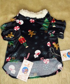 تصویر لباس کریسمس سگ و گربه 