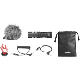 تصویر میکروفن شات گان بویا Boya BY-MM1 Plus Shotgun Microphone Boya BY-MM1 Plus