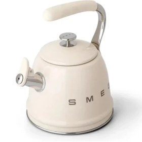 تصویر کتری روگازی اسمگ مدل wkf01CR SMEG Whistling kettle wkf01CR